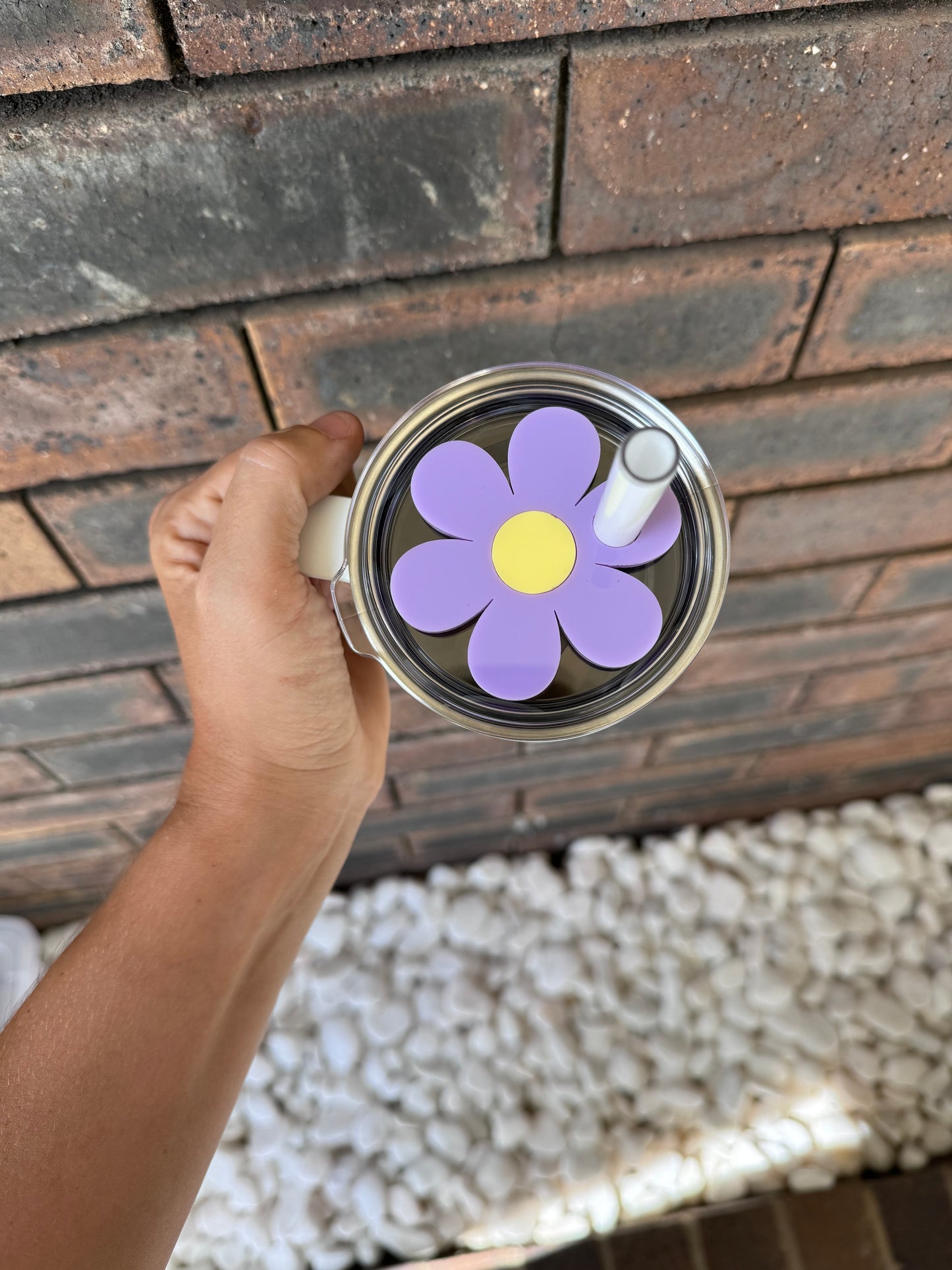 Flower Tumbler Topper