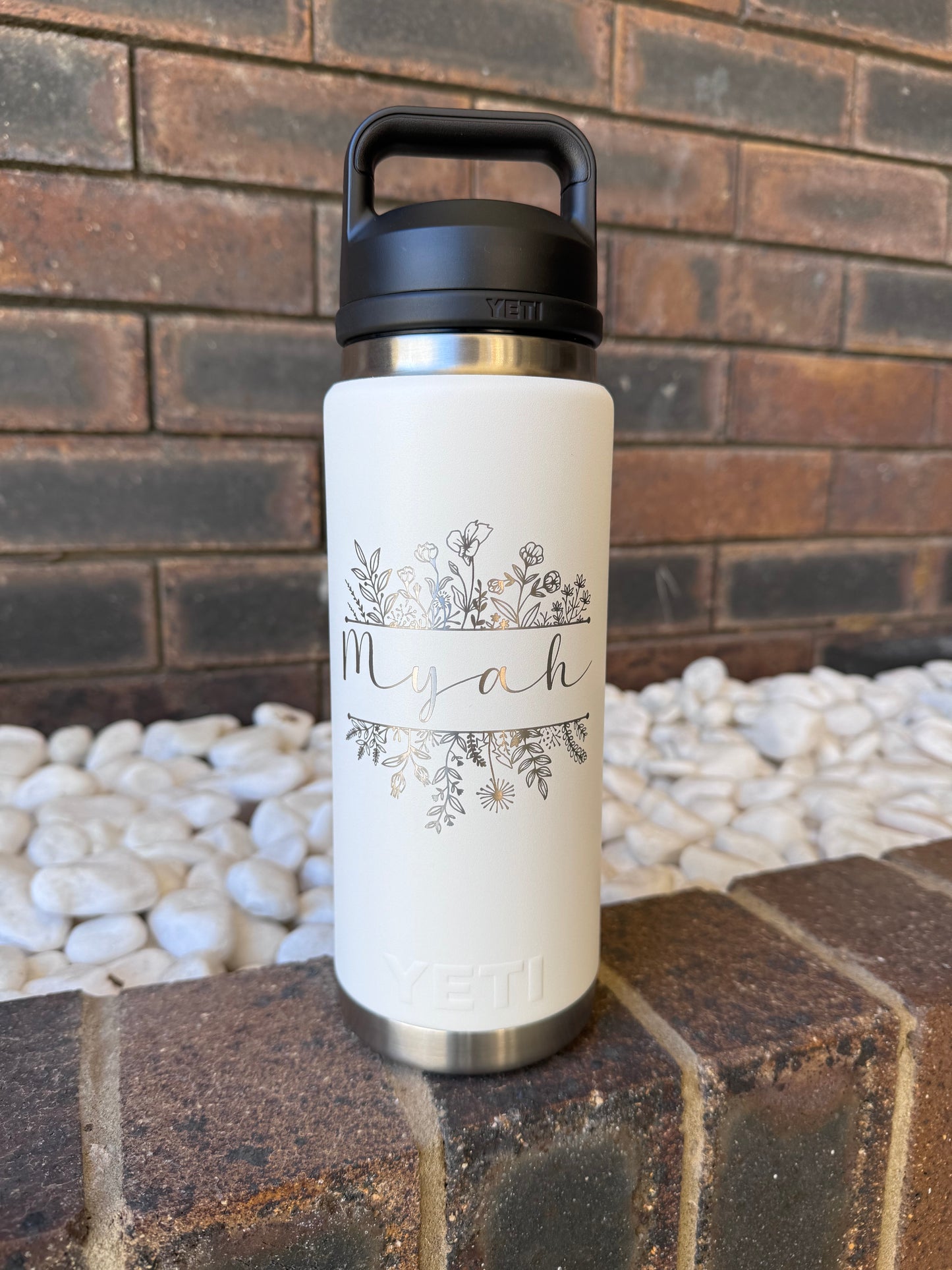 YETI, FRANK GREEN, POWDER COATED TUMBLER/CUP ENGRAVING