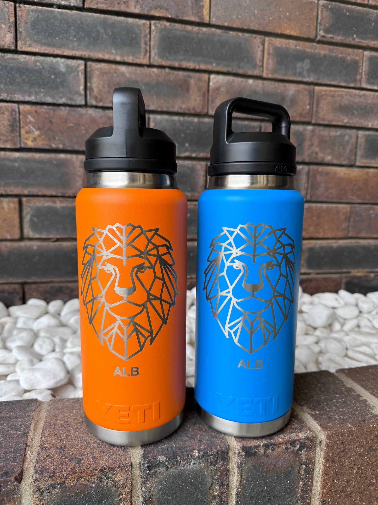 YETI, FRANK GREEN, POWDER COATED TUMBLER/CUP ENGRAVING