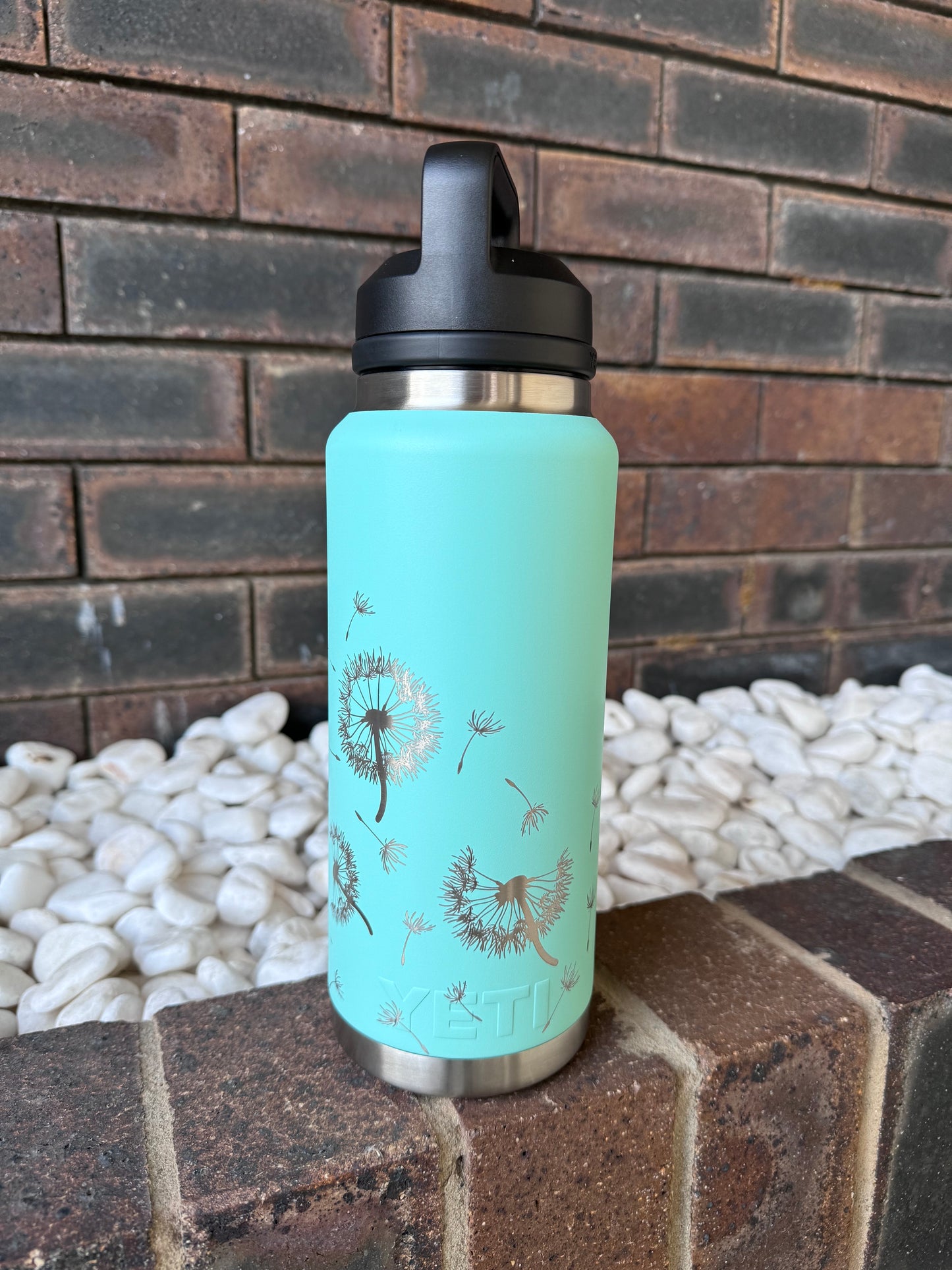YETI, FRANK GREEN, POWDER COATED TUMBLER/CUP ENGRAVING