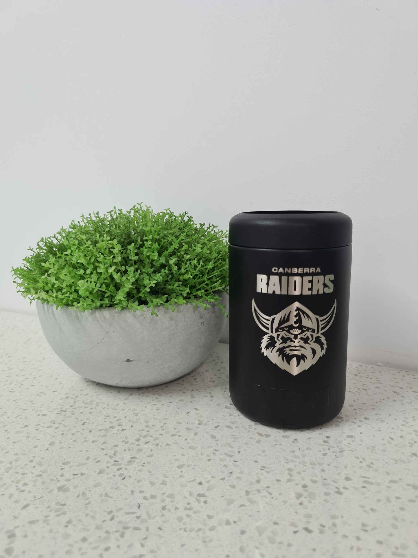 YETI, FRANK GREEN, POWDER COATED TUMBLER/CUP ENGRAVING