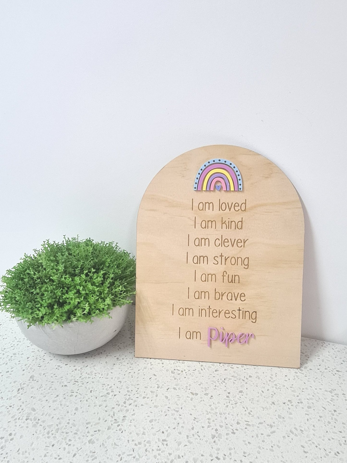 Children's Affirmation Board