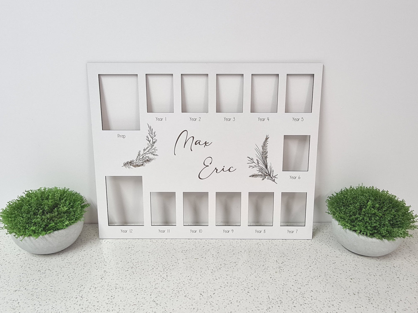 School Years Frame Insert