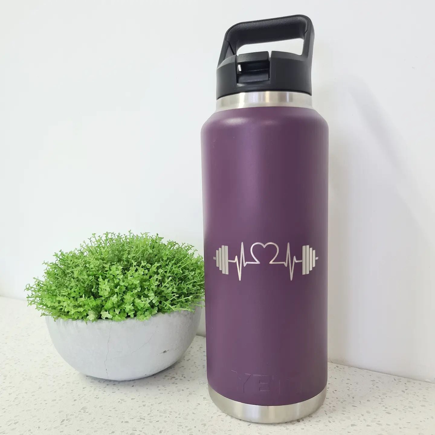 YETI, FRANK GREEN, POWDER COATED TUMBLER/CUP ENGRAVING
