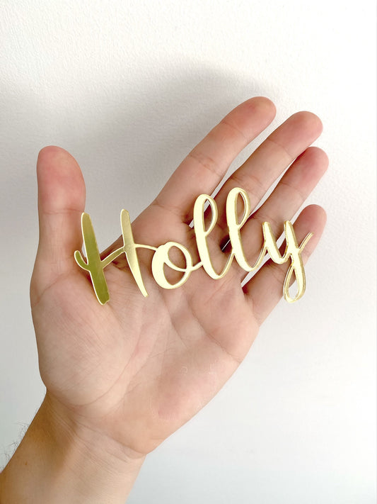 3.5CM ACRYLIC NAME PLACE CARDS