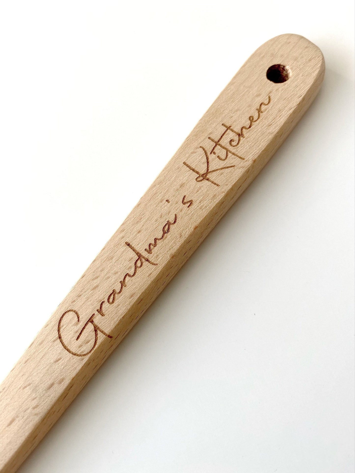 PERSONALISED WOODEN SPOON