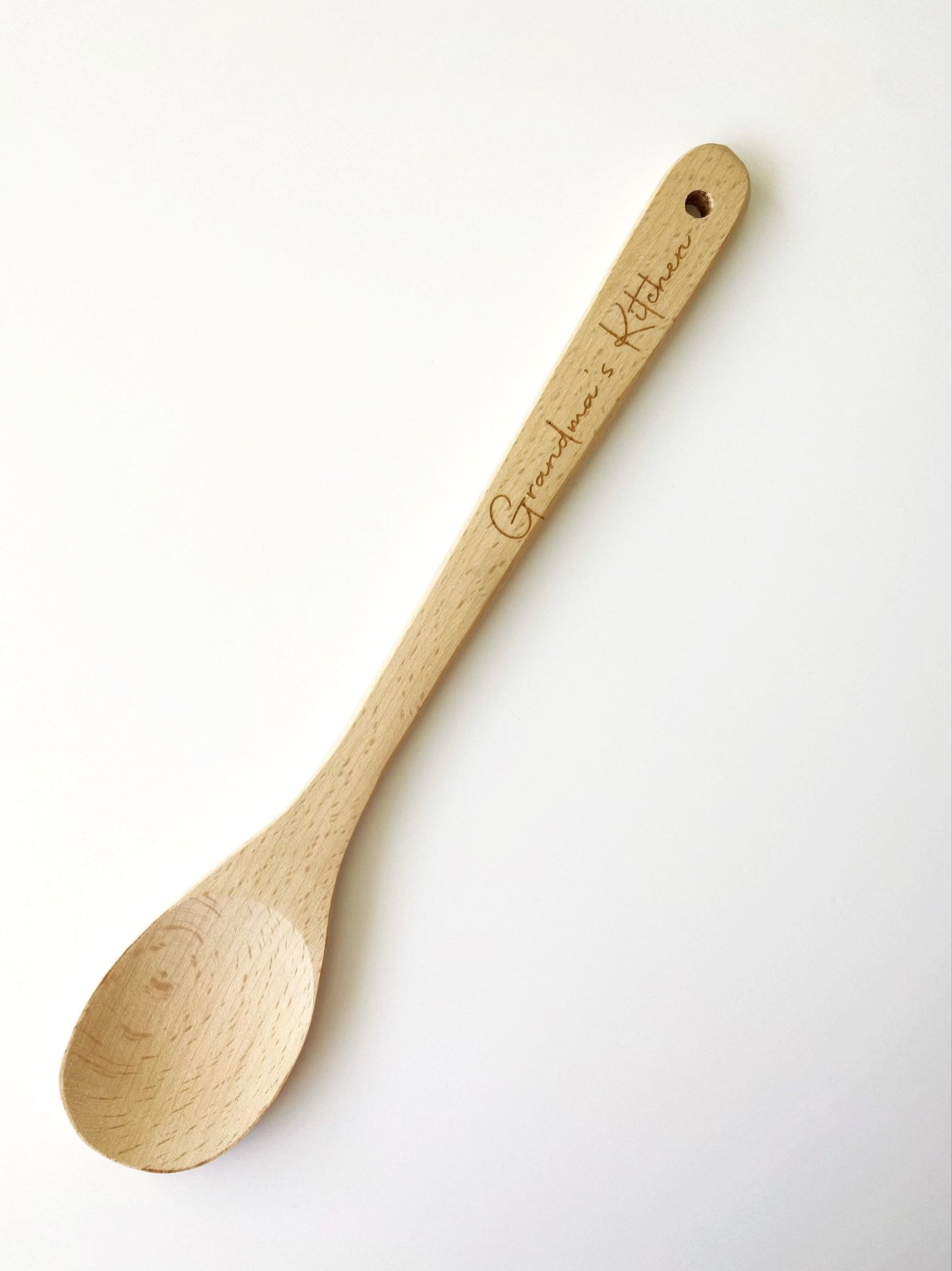 PERSONALISED WOODEN SPOON