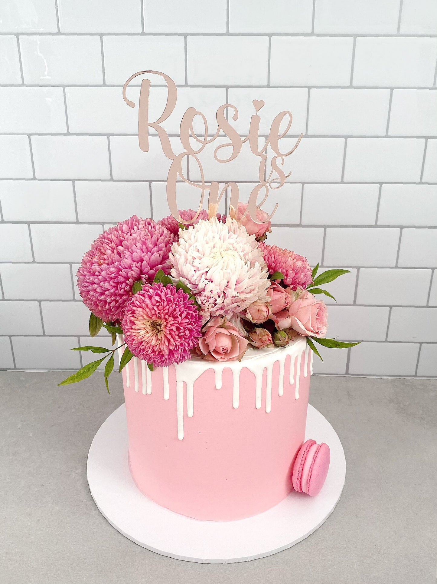 ACRYLIC CAKE TOPPER