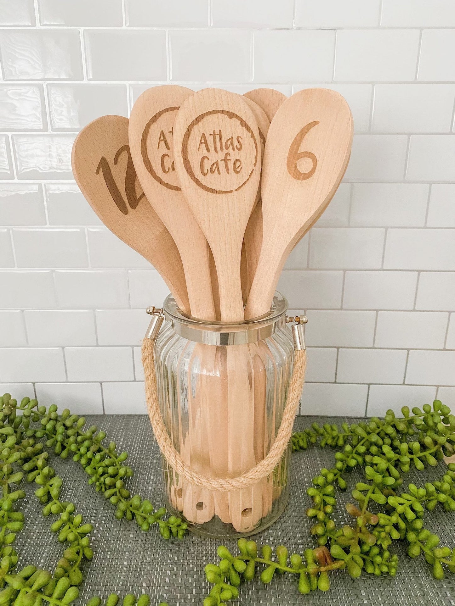 PERSONALISED WOODEN SPOON