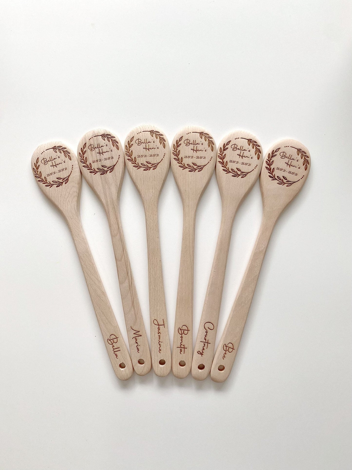 PERSONALISED WOODEN SPOON