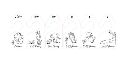 DIGITAL DOWNLOAD WARDROBE ORGANISERS