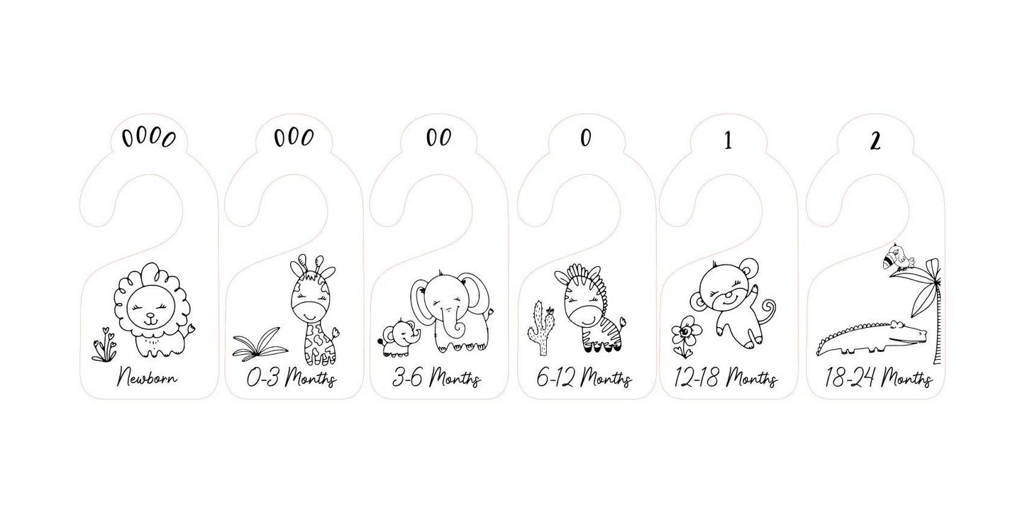 NURSERY WARDROBE ORGANISERS