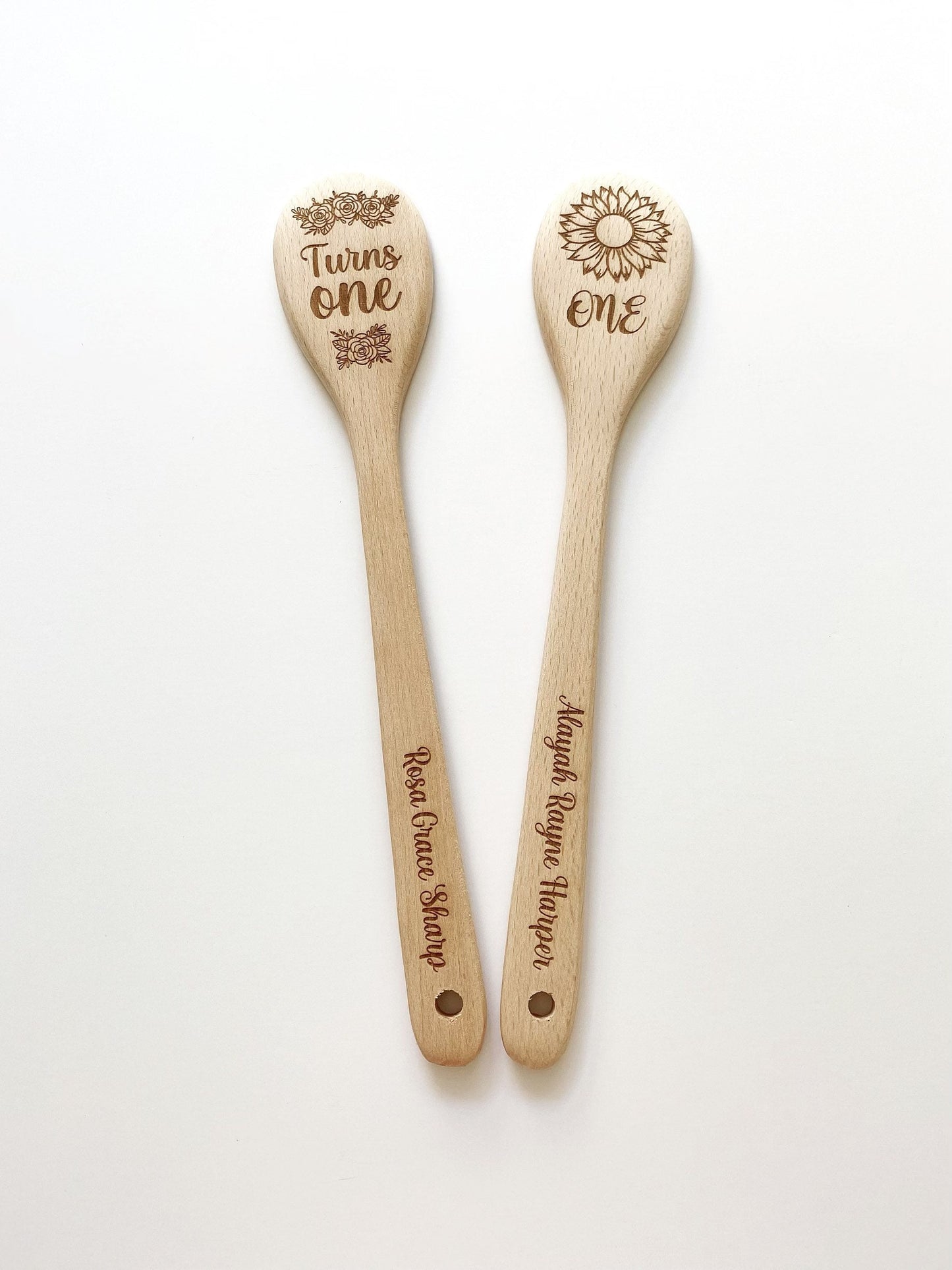 PERSONALISED WOODEN SPOON