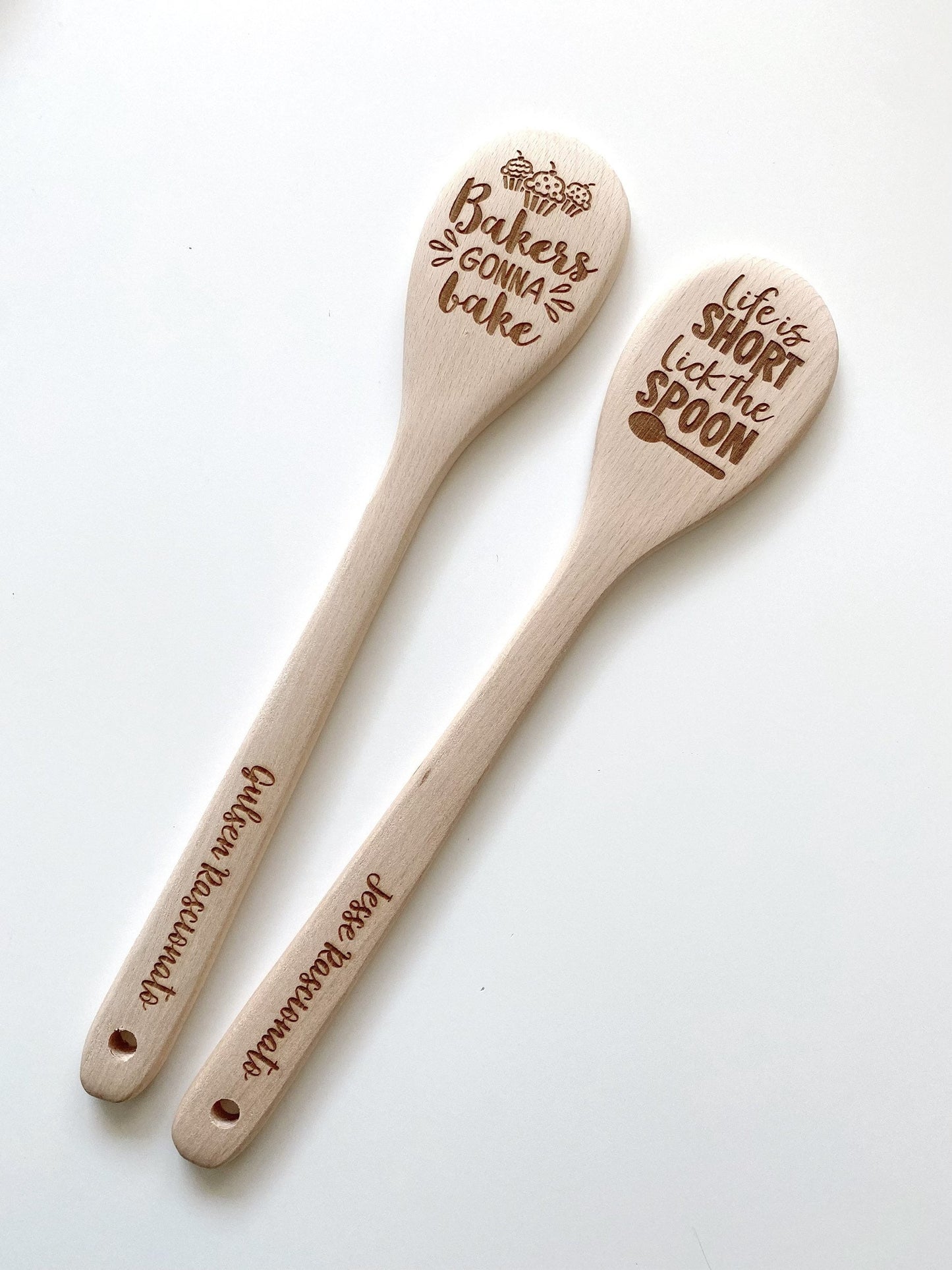 PERSONALISED WOODEN SPOON