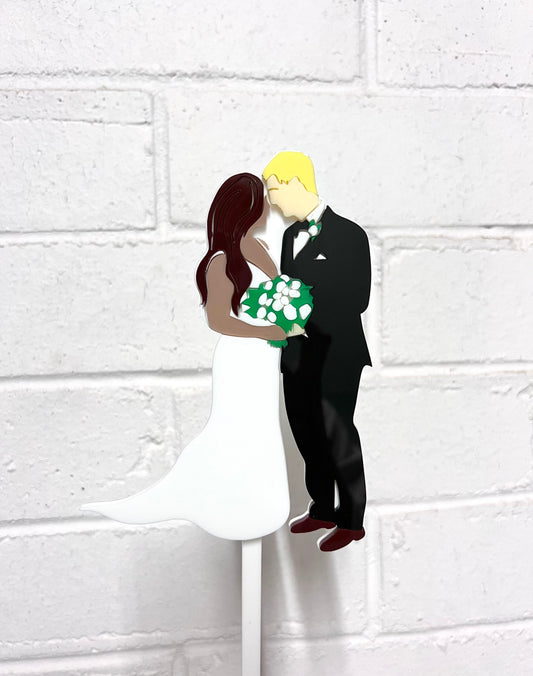 CUSTOMISED 3D CAKE TOPPER with pictures
