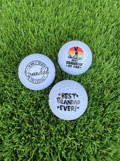 PERSONALISED GOLF BALLS