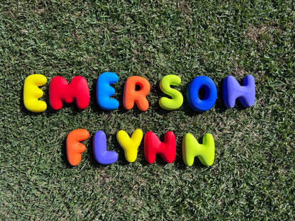 3D PRINTED BUBBLE LETTERS