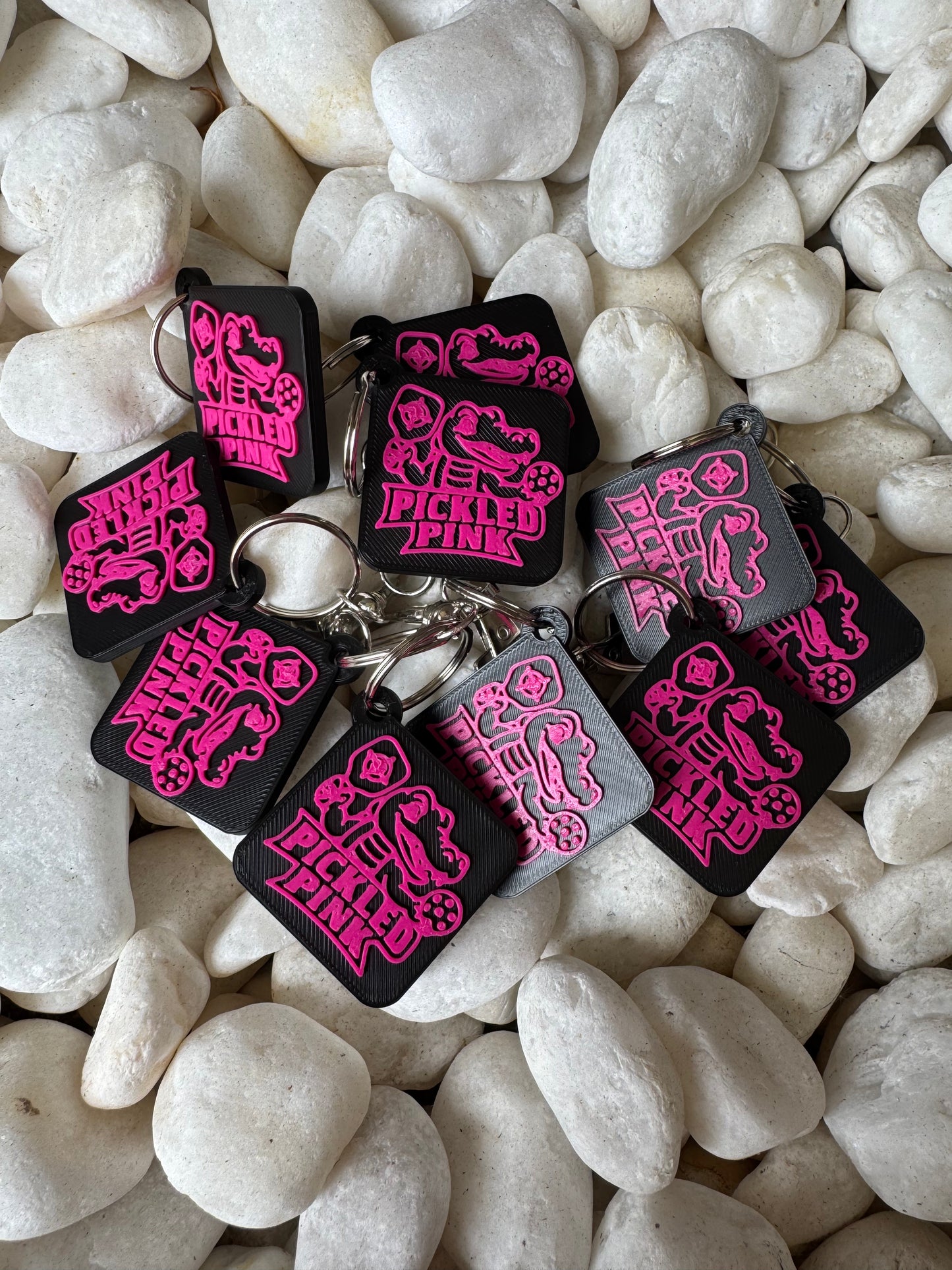 CUSTOM 3D PRINTED NFC TAG KEYRING