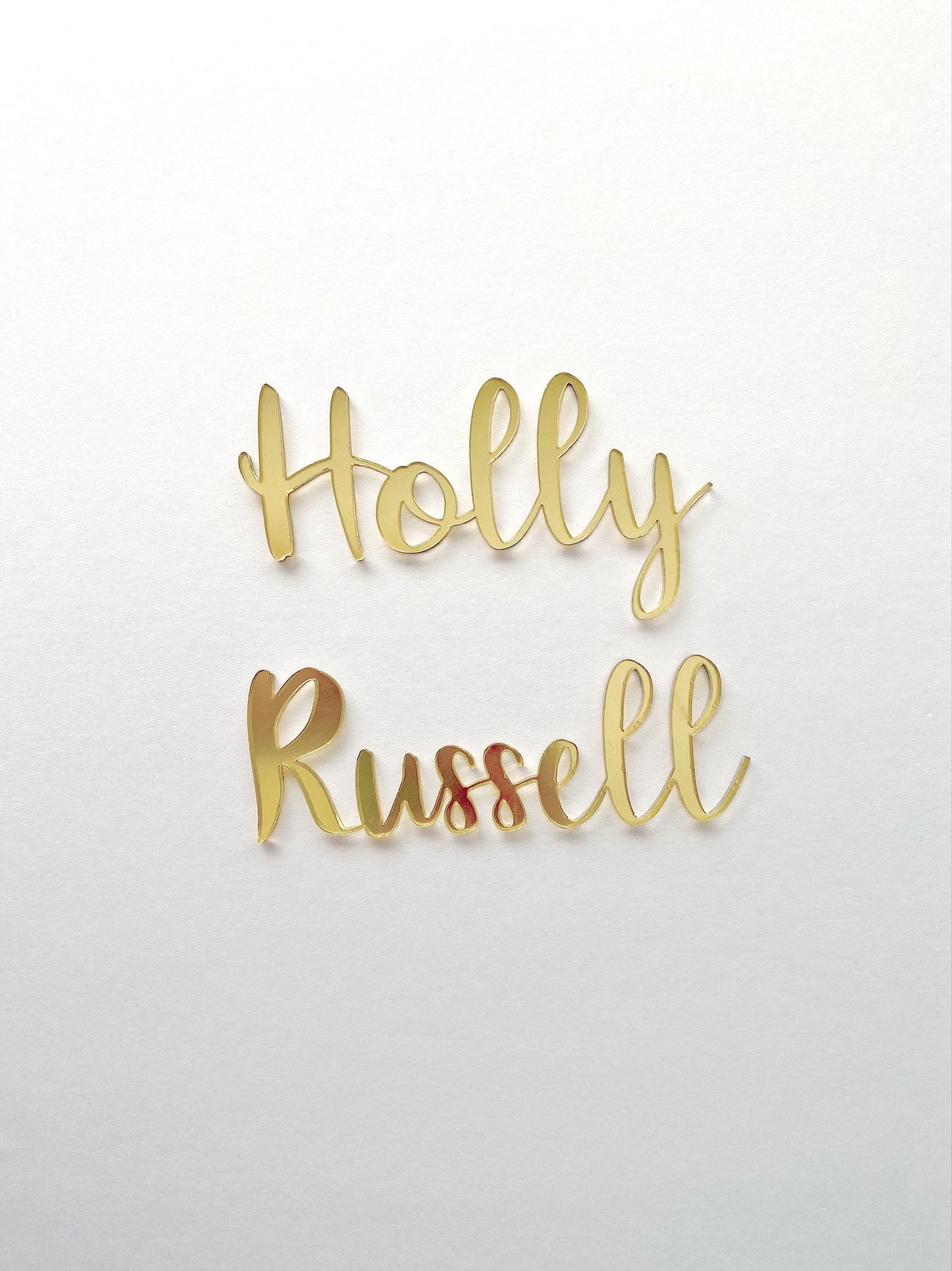 3.5CM ACRYLIC NAME PLACE CARDS