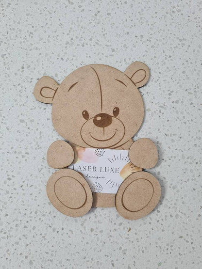 TEDDY BEAR GIFT CARD HOLDER